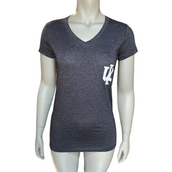 Indiana University IU Hoosiers Gray Tree T-Shirt - Picture 1 of 3